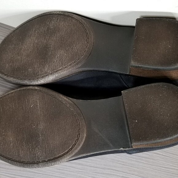 BP. Francine Split Shaft Bootie, Black Leather, Womens Size 5.5 - Picture 9 of 10